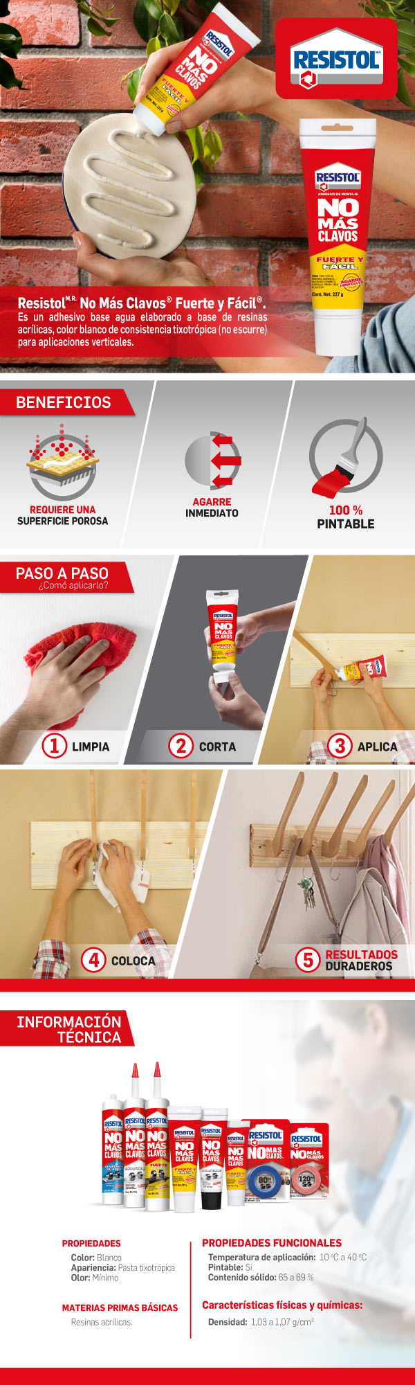 Resistol No Mas Clavos